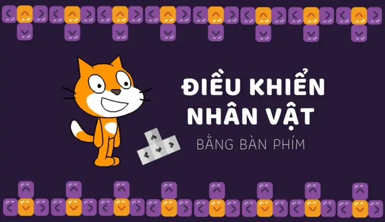 Cách điều khiển nhân vật bằng bàn phím