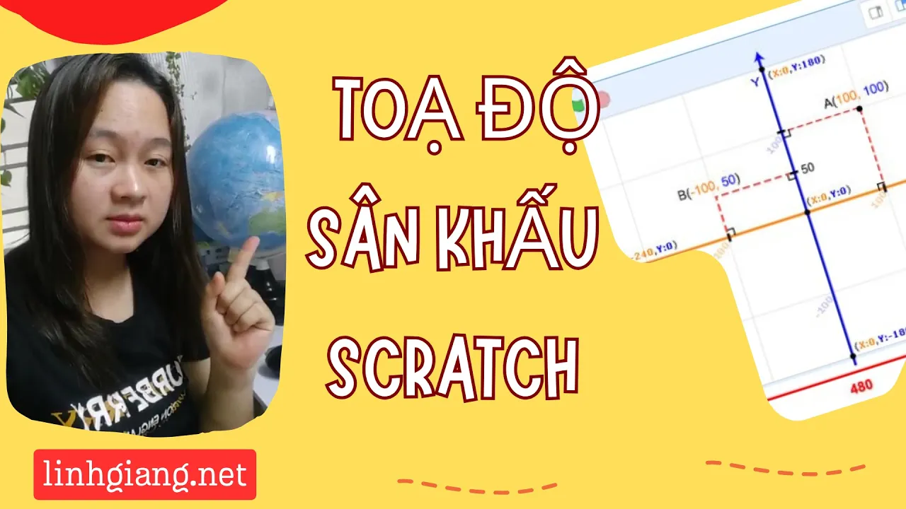 Tọa độ sân khấu trong Scratch