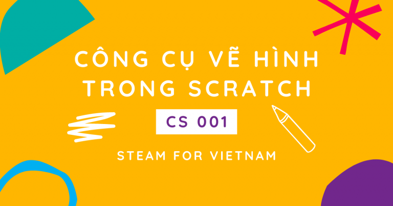 Làm quen với công cụ Paint – Vẽ hình trong Scratch